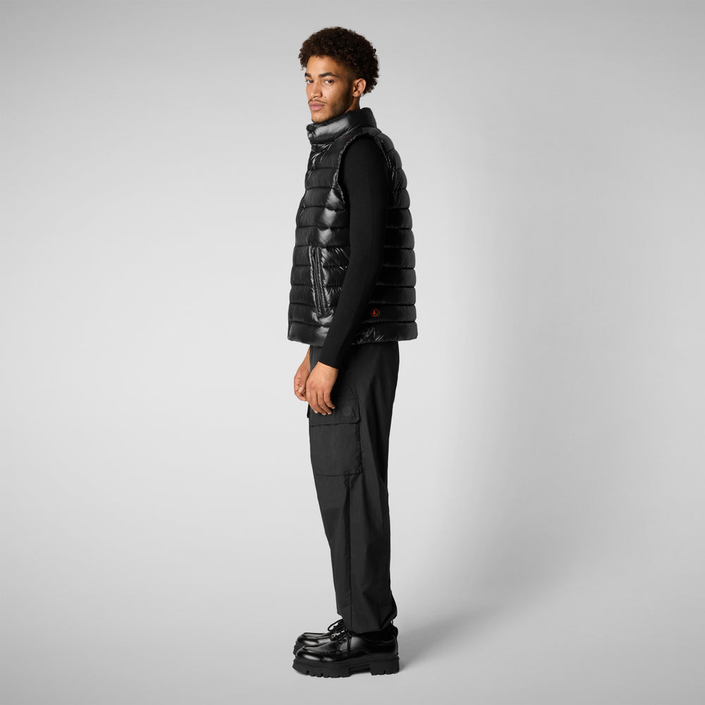 Save The Duck GILET UOMO GRIFFIN NERO