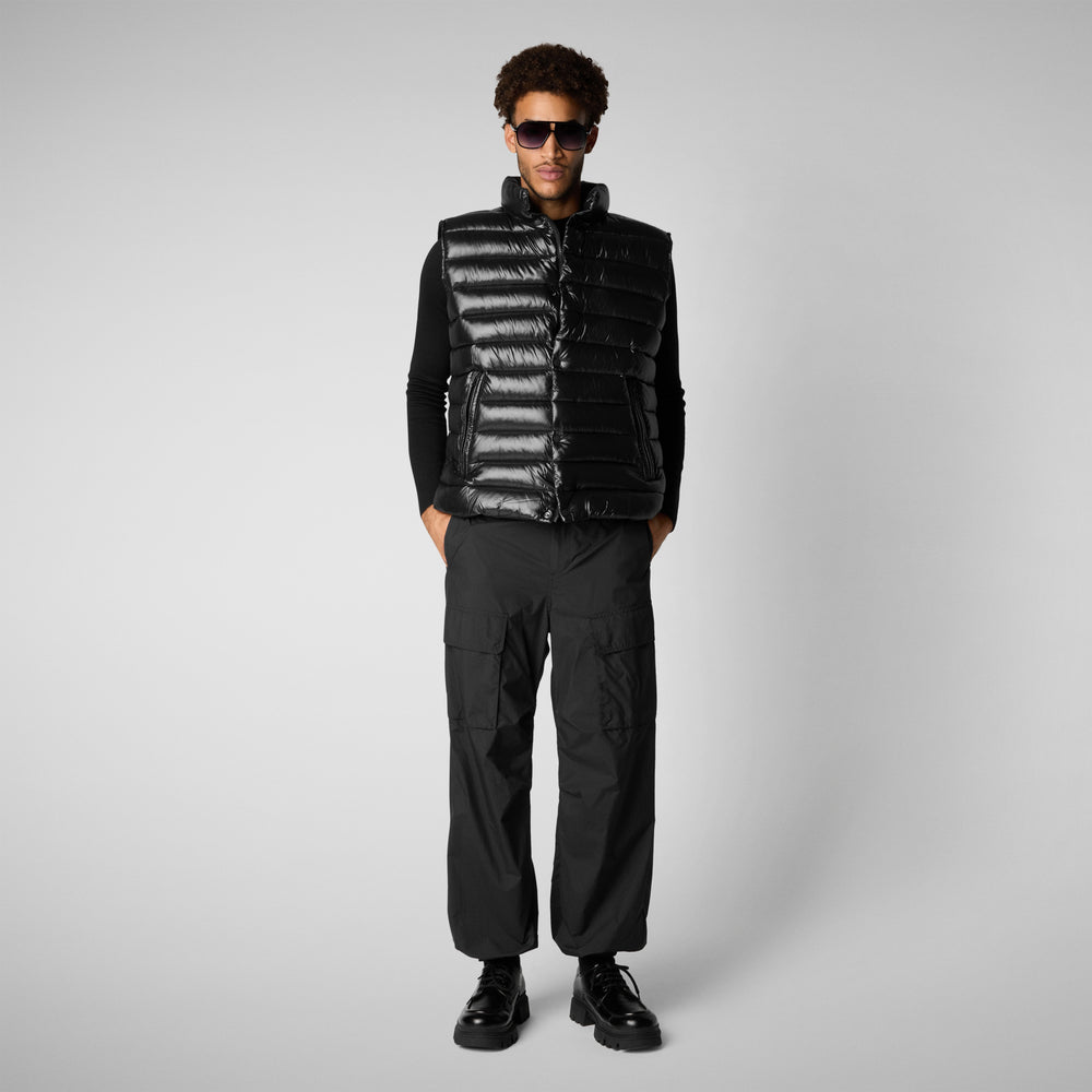 Save The Duck GILET UOMO GRIFFIN NERO