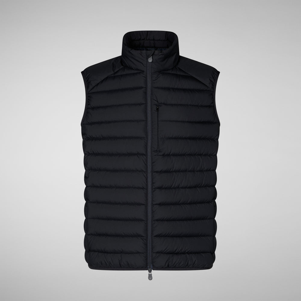 Save The Duck GILET UOMO RHUS BLU NERO
