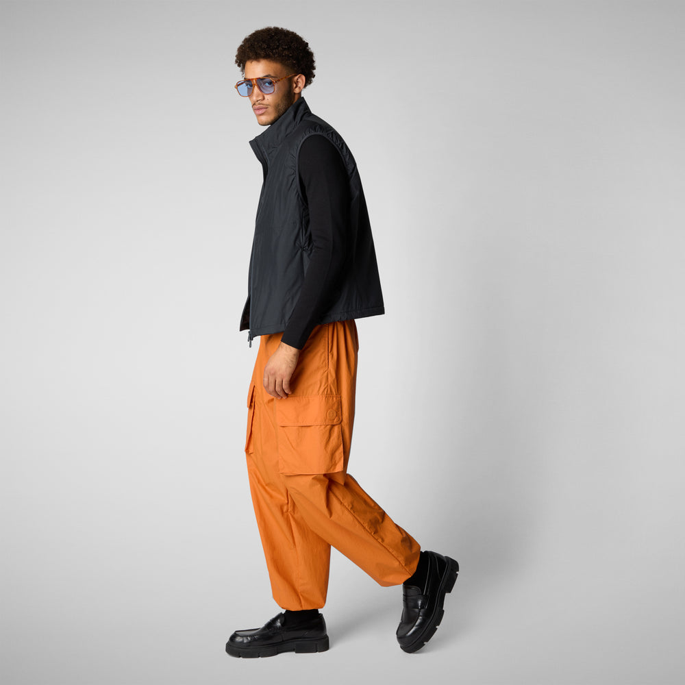 Save The Duck GILET UOMO TURNER IN BLU NERO