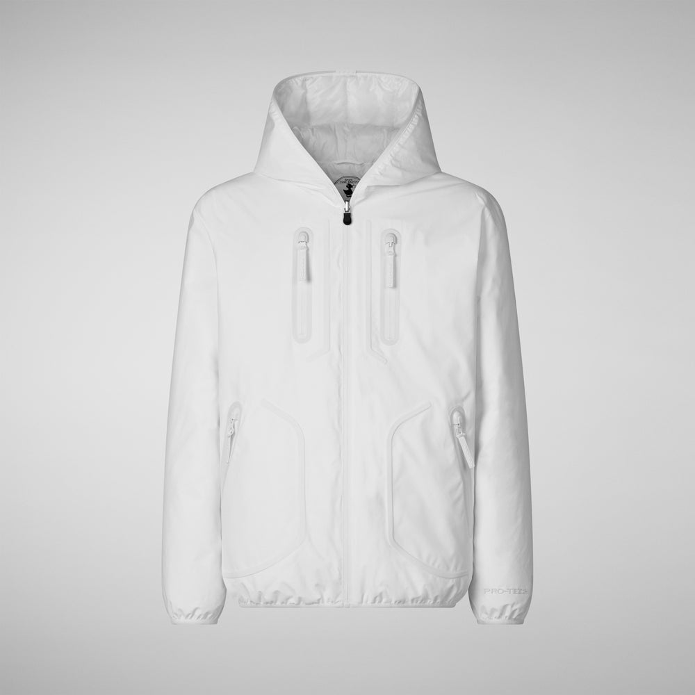Save The Duck PARKA UOMO BENEDICT IN WHITE