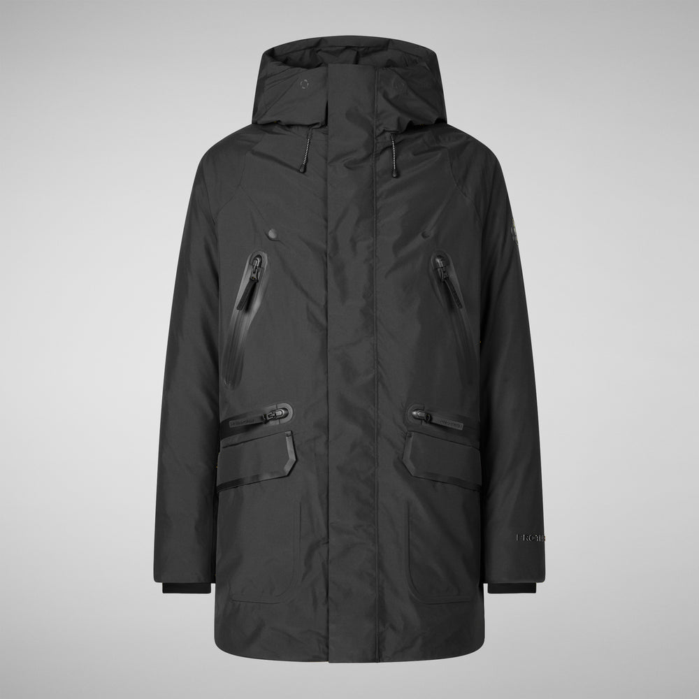 Save The Duck PARKA UOMO HARVEY IN NERO