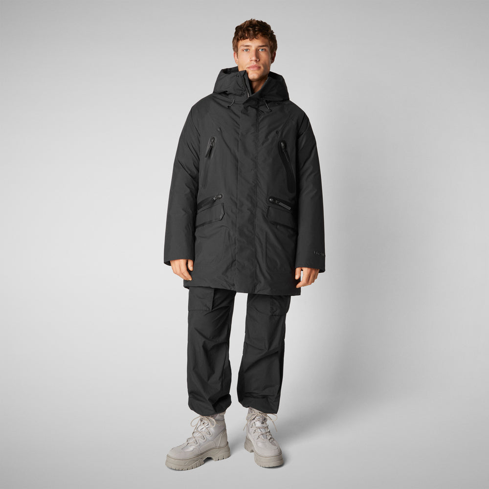 Save the duck PARKA UOMO HARVEY IN NERO