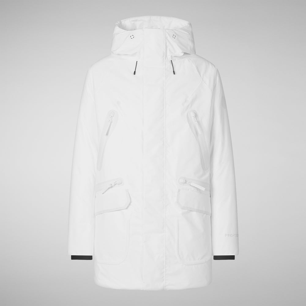 Save The Duck PARKA UOMO HARVEY IN WHITE