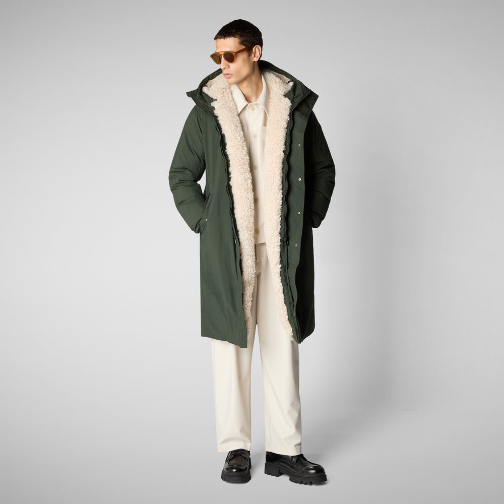 Save The Duck PARKA UOMO KILLIAN IN LAND GREEN