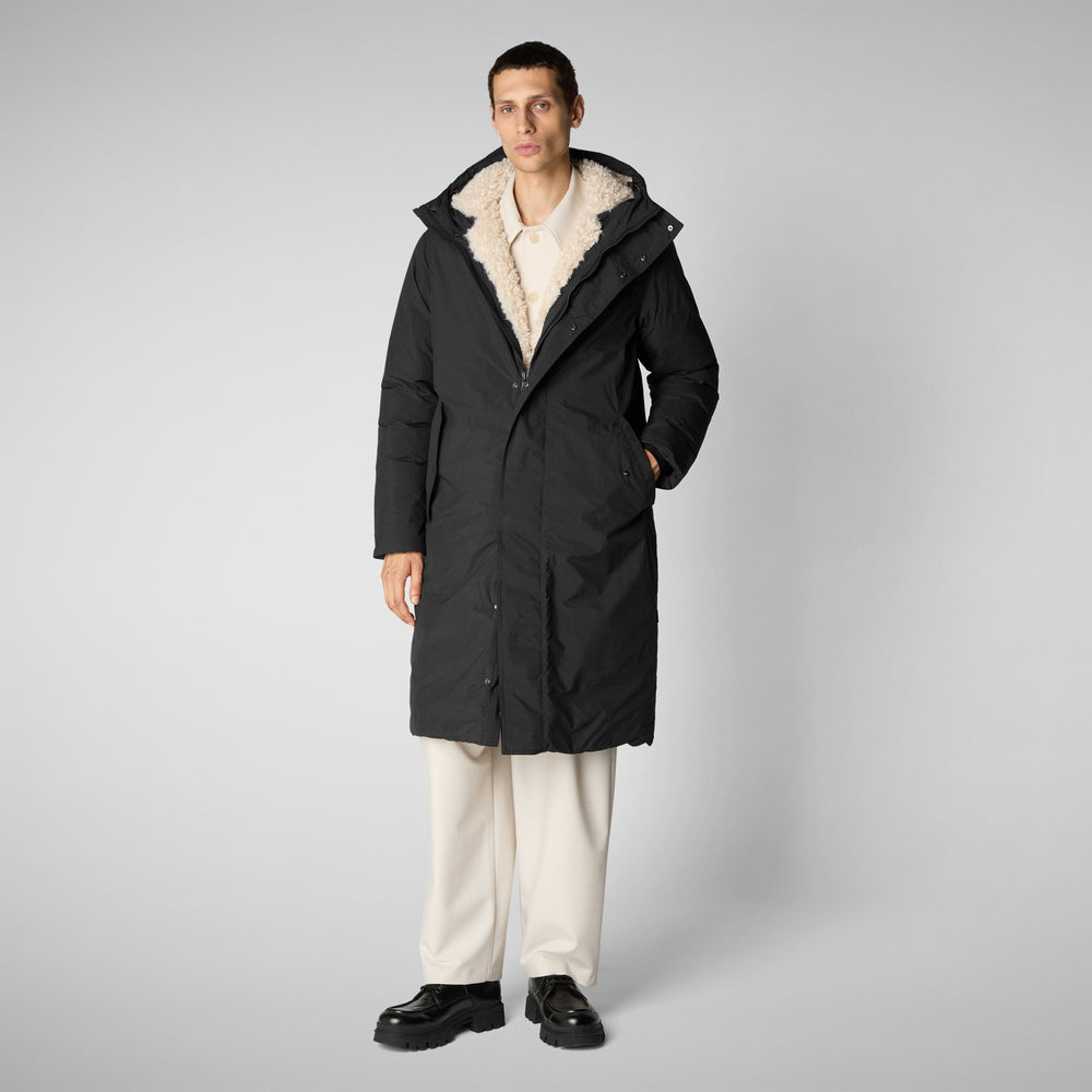 Save The Duck PARKA UOMO KILLIAN IN NERO