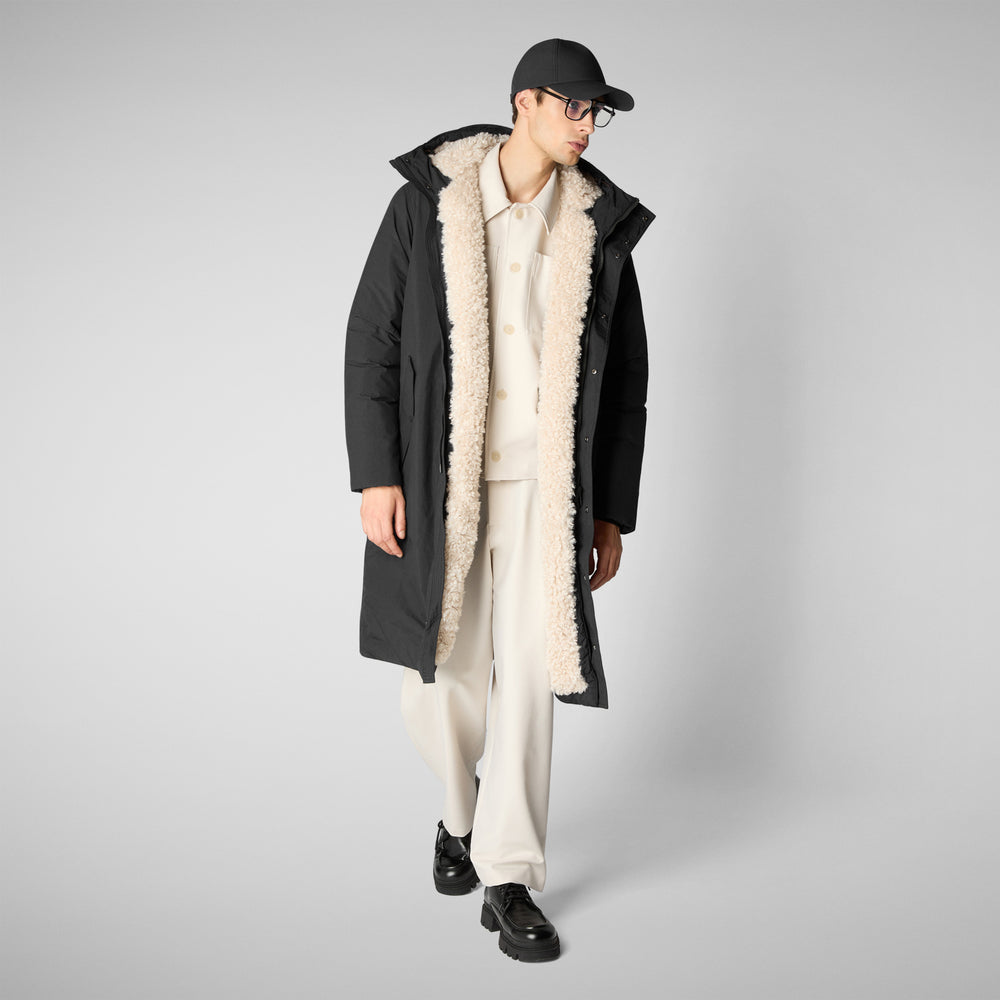 Save The Duck PARKA UOMO KILLIAN IN NERO