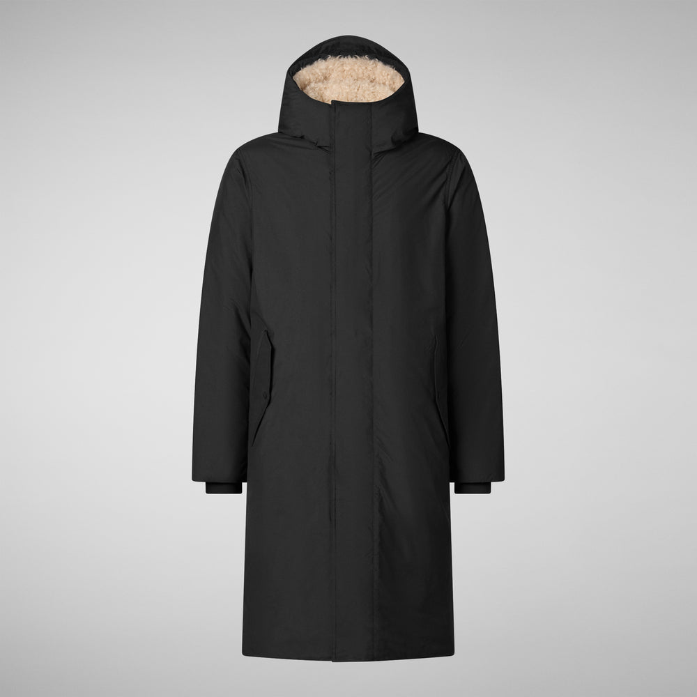 Save The Duck PARKA UOMO KILLIAN IN NERO