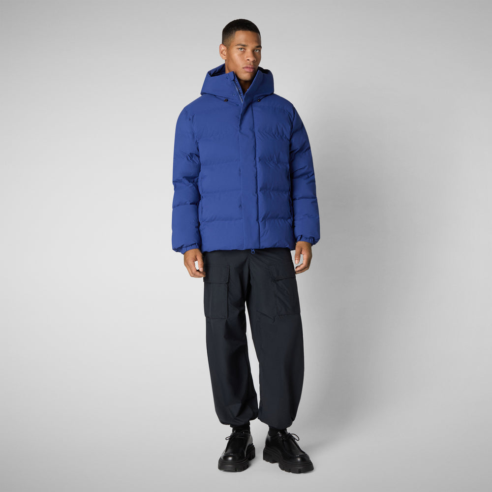 Save the duck PARKA UOMO LELAND IN ECLIPSE BLUE