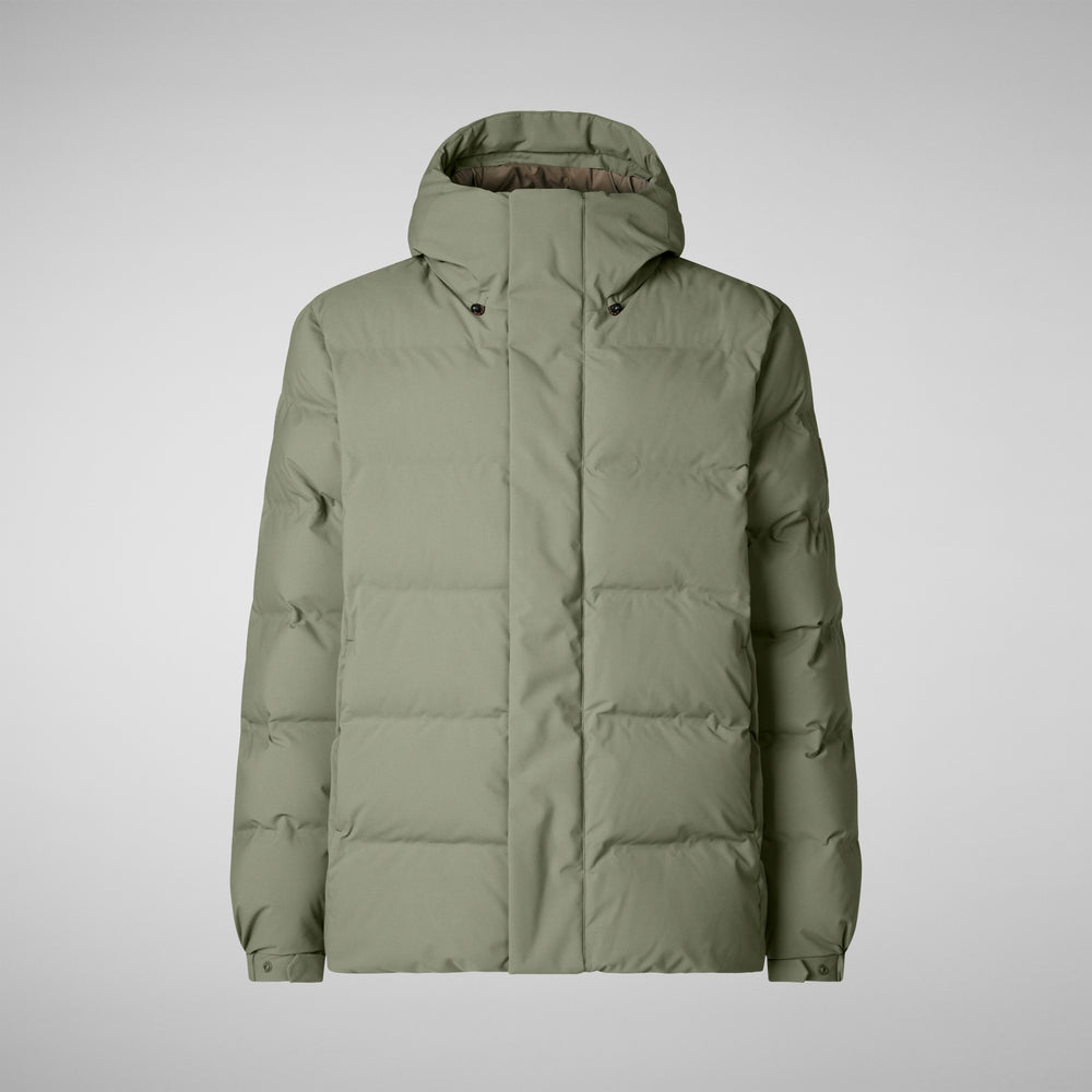 Save The Duck PARKA UOMO LELAND IN SWAMP GREEN