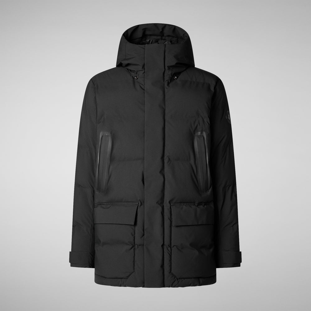 Save The Duck PARKA UOMO QUINLAN IN NERO