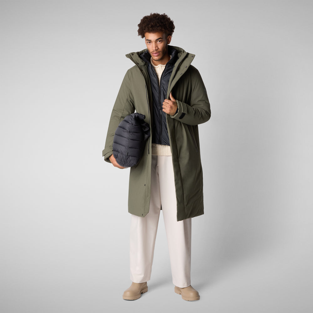 Save The Duck PARKA UOMO RODERICK IN LAUREL GREEN