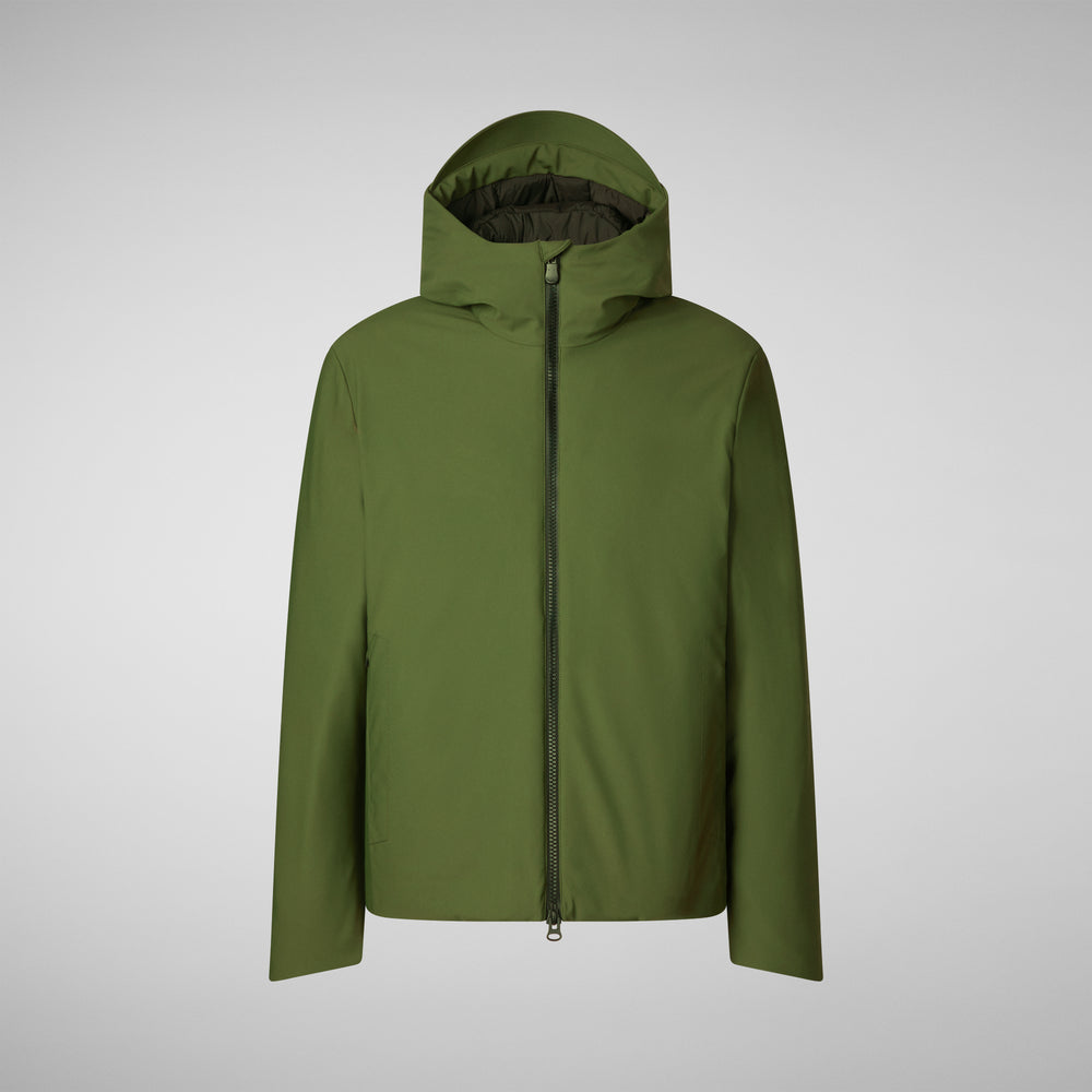 Save The Duck PARKA UOMO SABAL IN MOSS GREEN