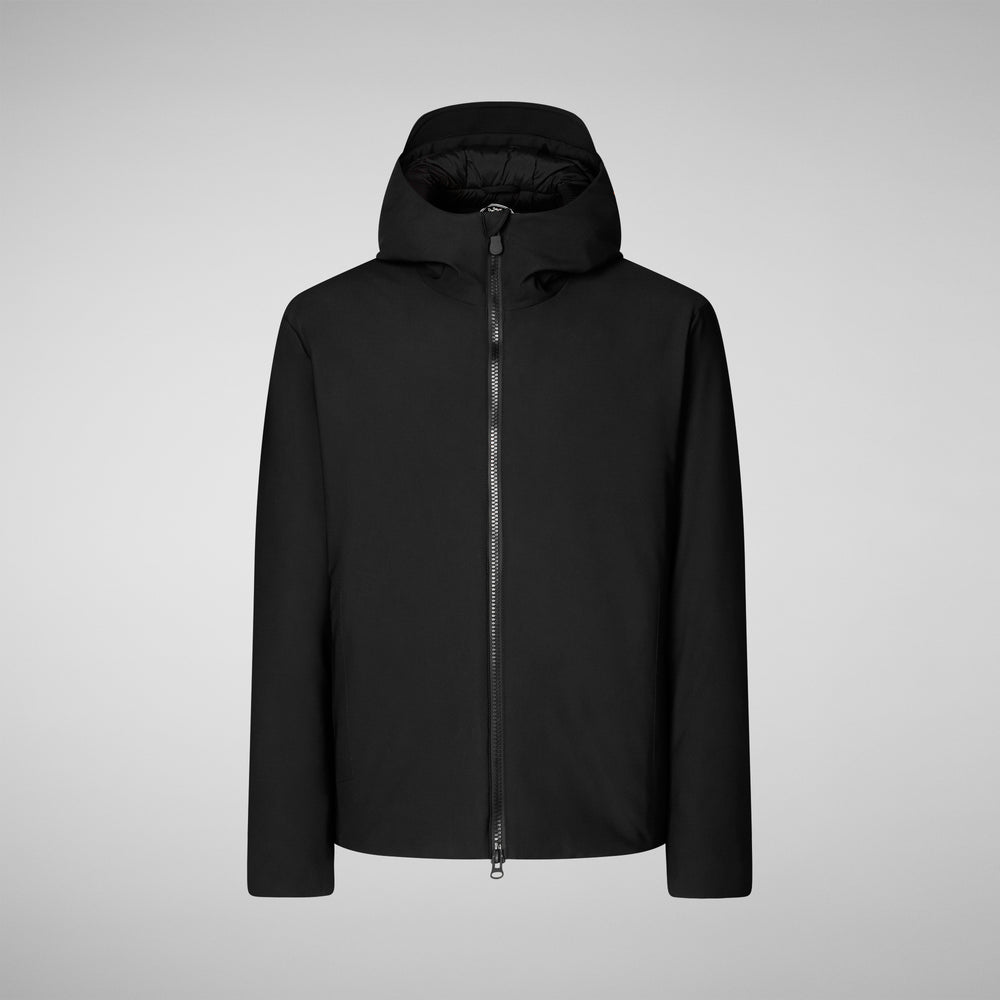 Save The Duck PARKA UOMO SABAL IN NERO