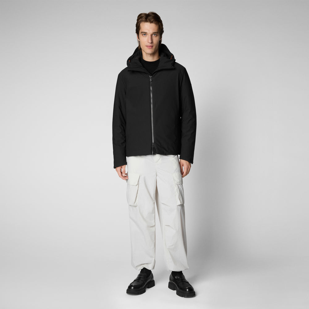 Save the duck PARKA UOMO SABAL IN NERO