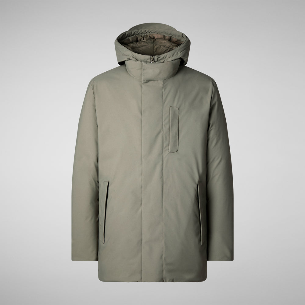 Save The Duck PARKA UOMO SESLE IN SWAMP GREEN