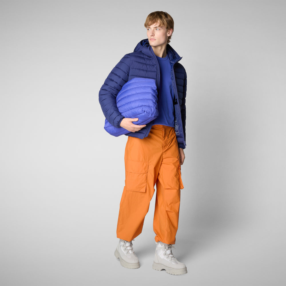 Save The Duck PIUMINO UOMO JUNCUS ECLIPSE BLU