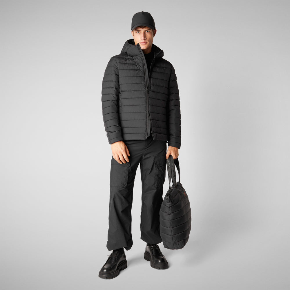 Save The Duck PIUMINO UOMO JUNCUS NERO