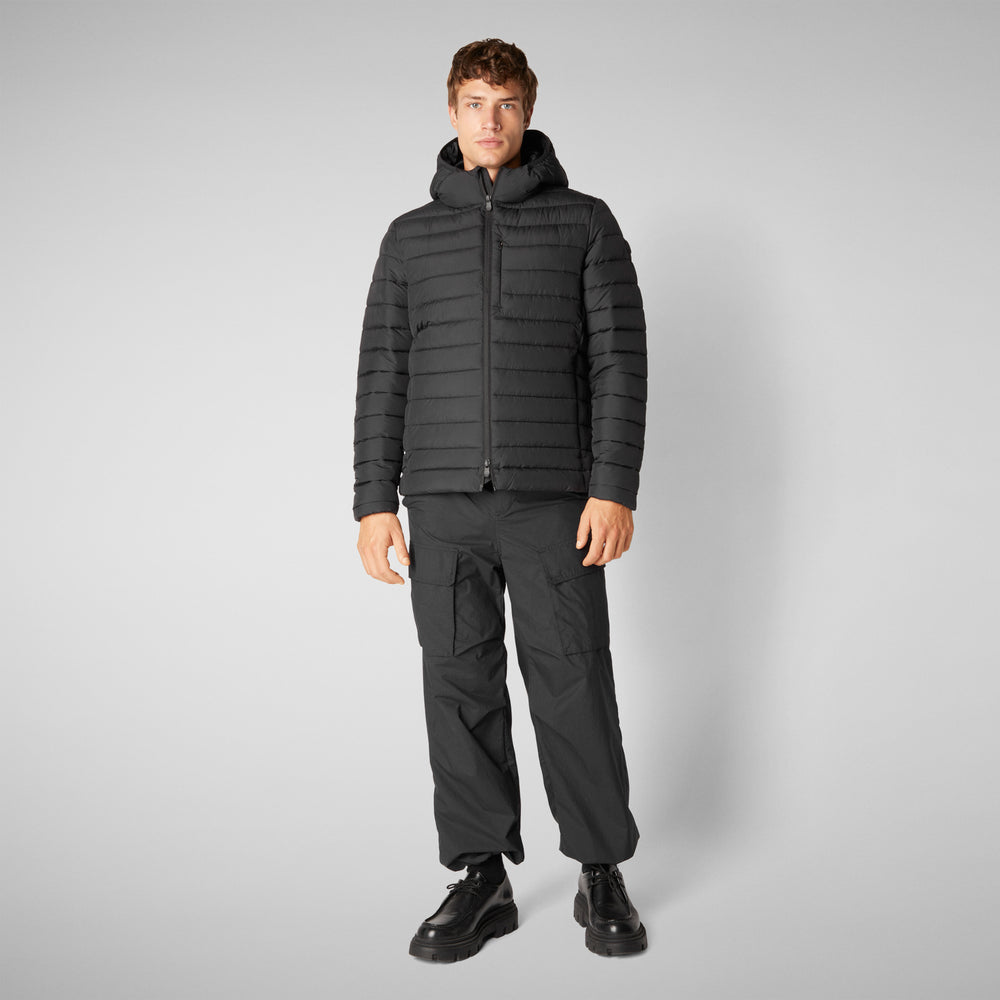 Save the duck PIUMINO UOMO JUNCUS NERO