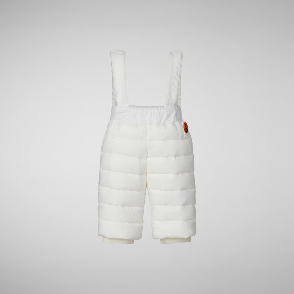 Save the duck SALOPETTE NEONATO JUNI IN OFF WHITE