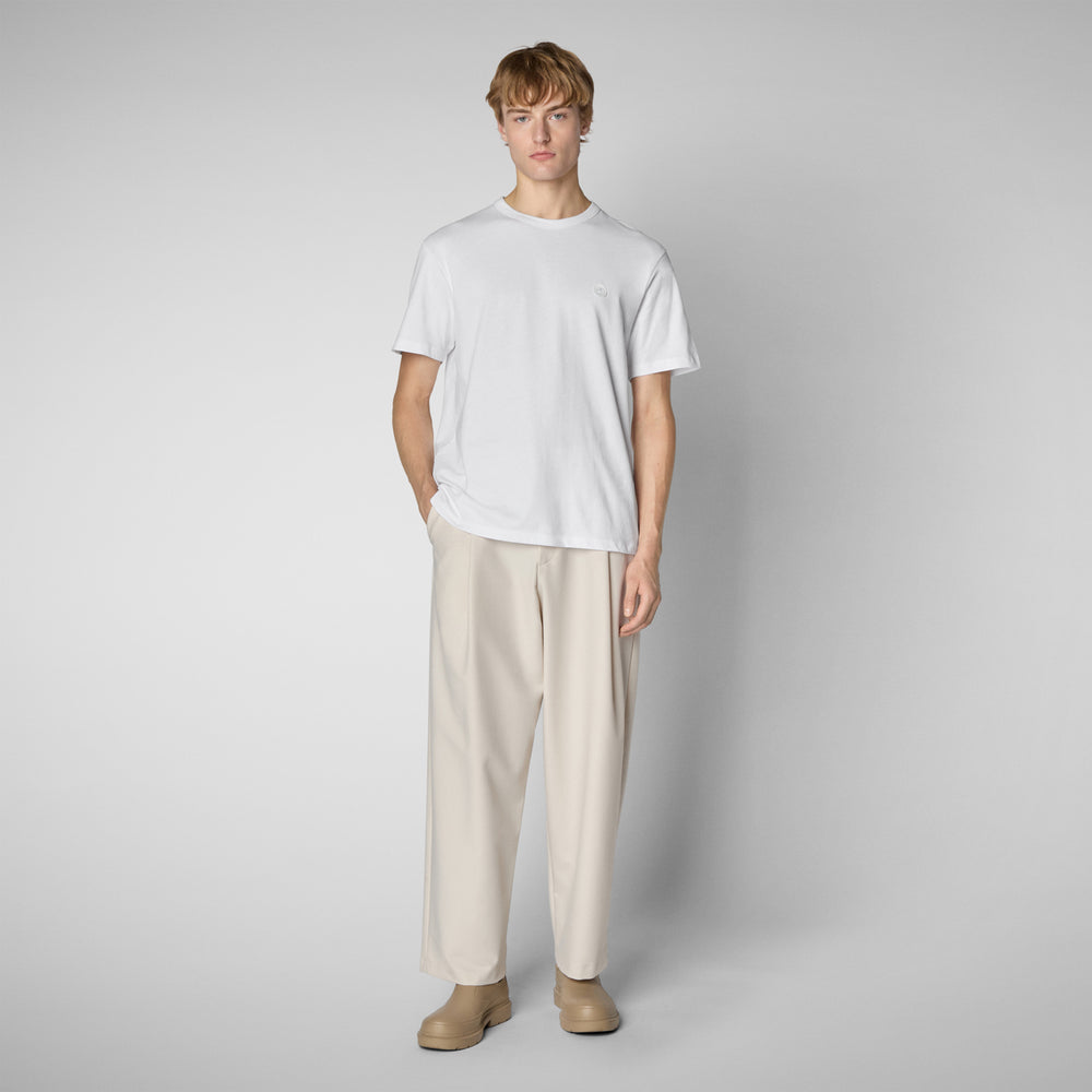 Save the duck T-SHIRT UOMO BRAM IN OFF WHITE