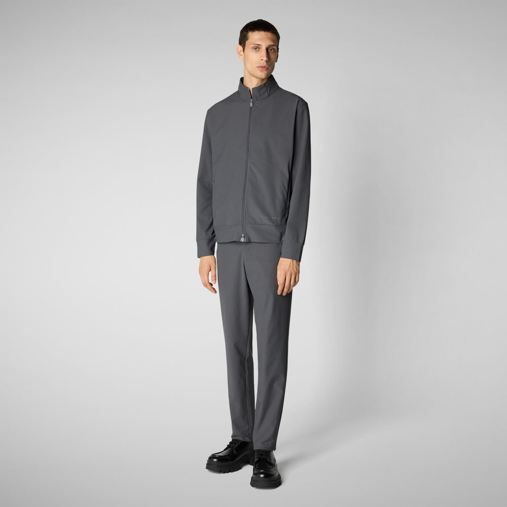 Save The Duck T-SHIRT UOMO TULIO IN STORM GREY