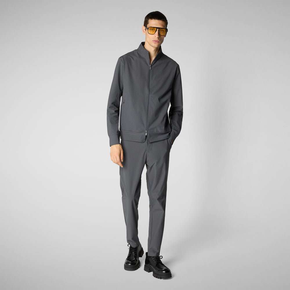 Save The Duck T-SHIRT UOMO TULIO IN STORM GREY