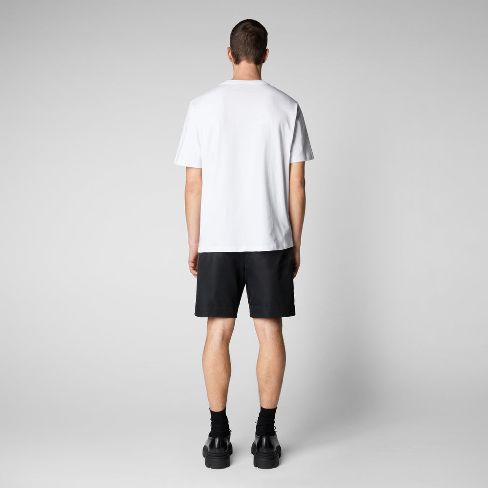 Save The Duck T-shirt Uomo Udo Bianco