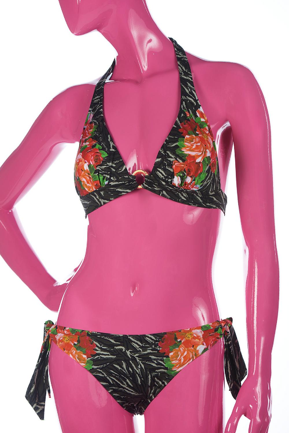 Save The Queen Bikini con reggiseno a triangolo e stampa dedicata alla Savana