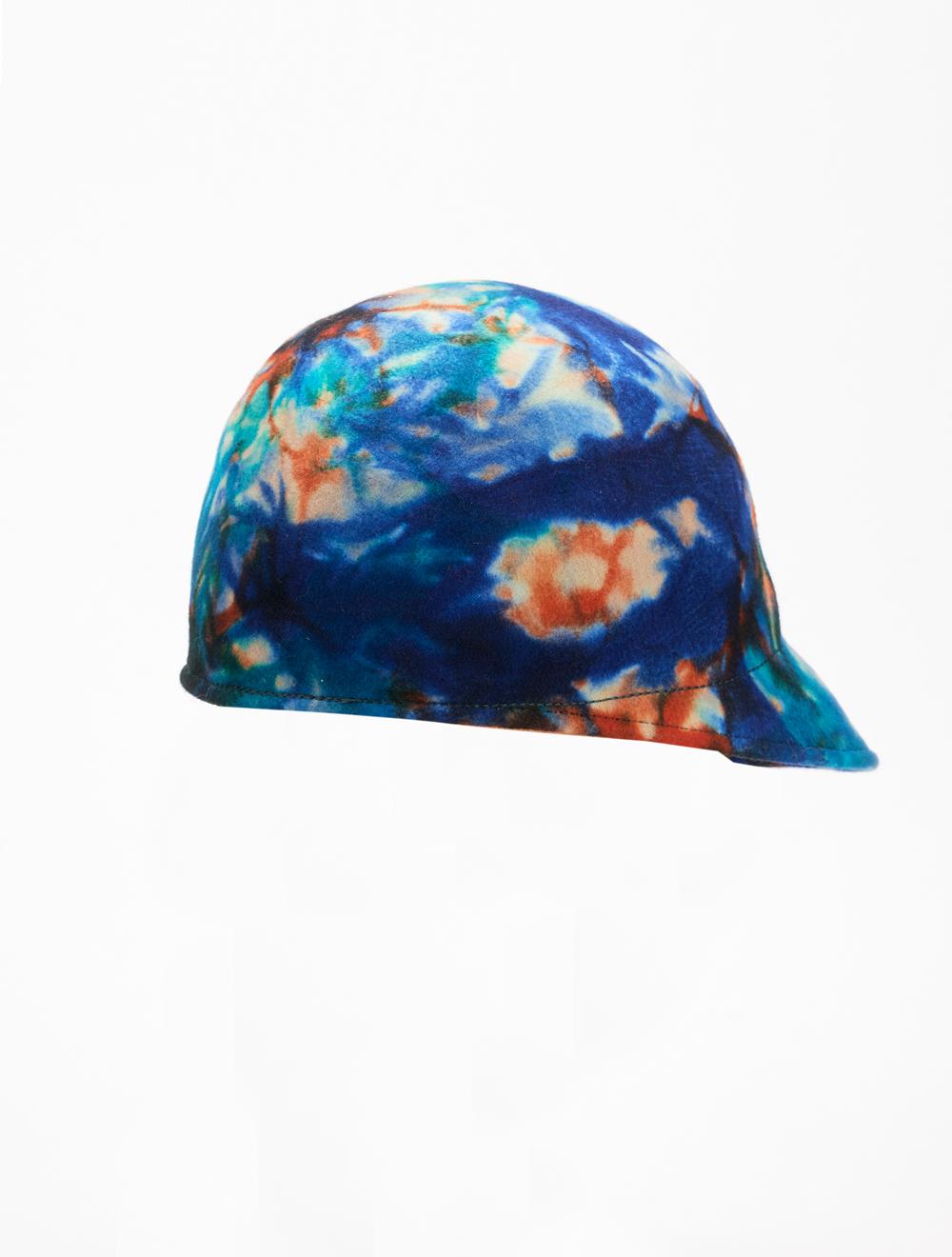 Save The Queen Cappello Fantino In Feltro Di Lana Blu