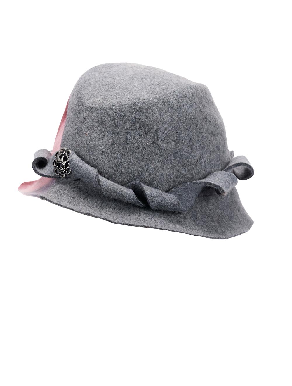 Save The Queen Cappello In Feltro Di Lana Stampato Tie Dye