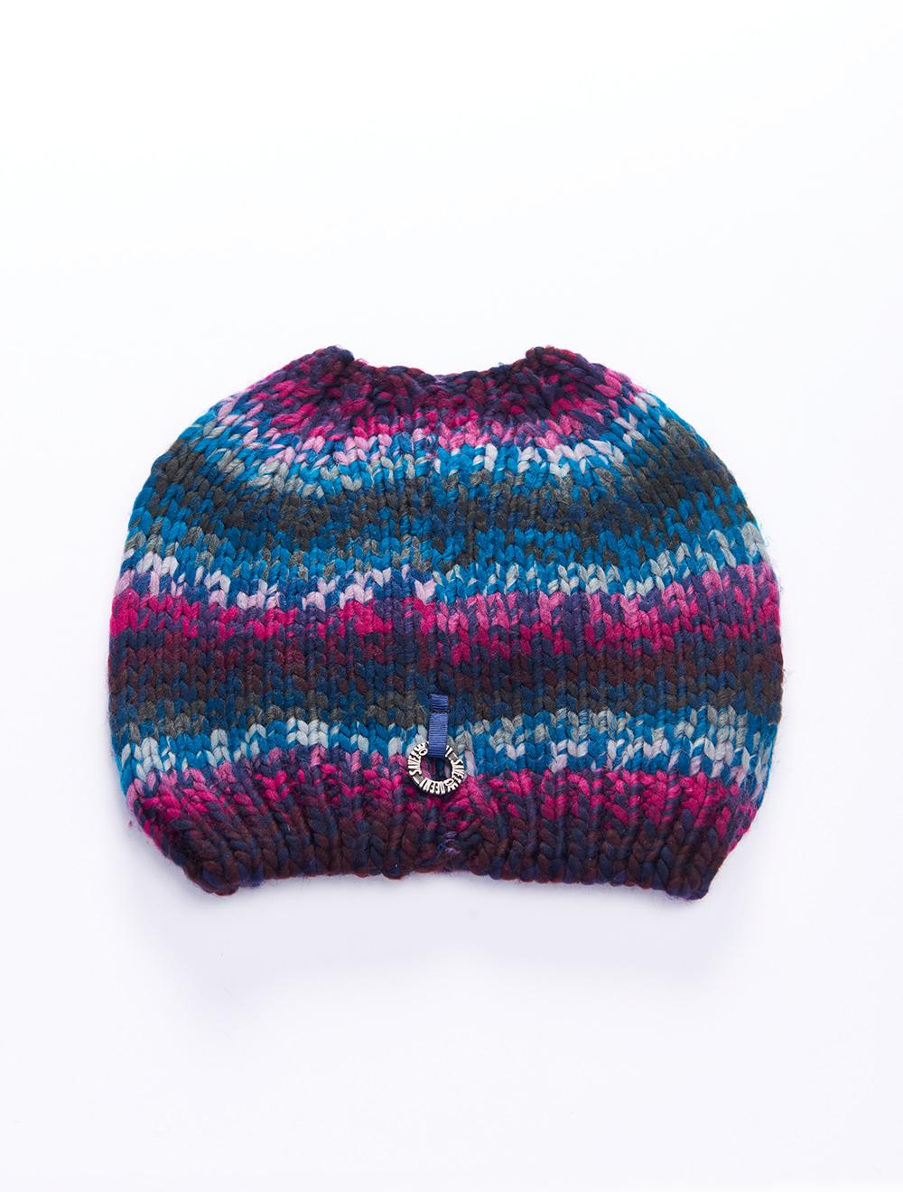 Save The Queen Cappello In Maglia Con Apertura Per Coda Di Cavallo