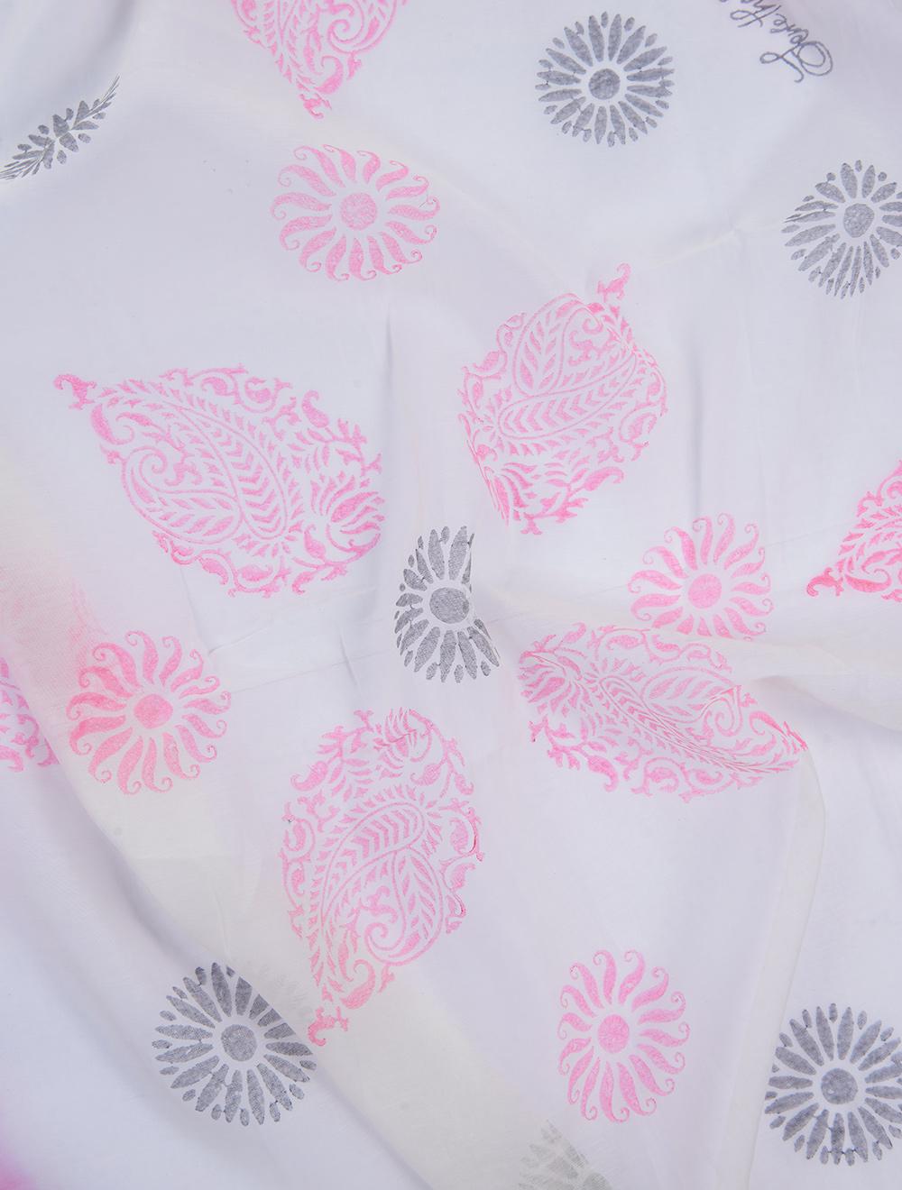 Save The Queen Foulard In Seta E Cotone A Fantasia Floreale