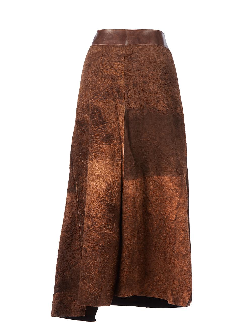 Save The Queen Gonna Lunga A Portafoglio In Pelle Di Crosta Scamosciata Effetto Vintage