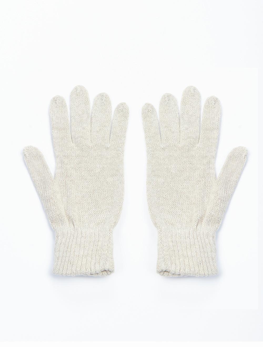 Save The Queen Guanti In Maglia Con Applicazione In Madreperla