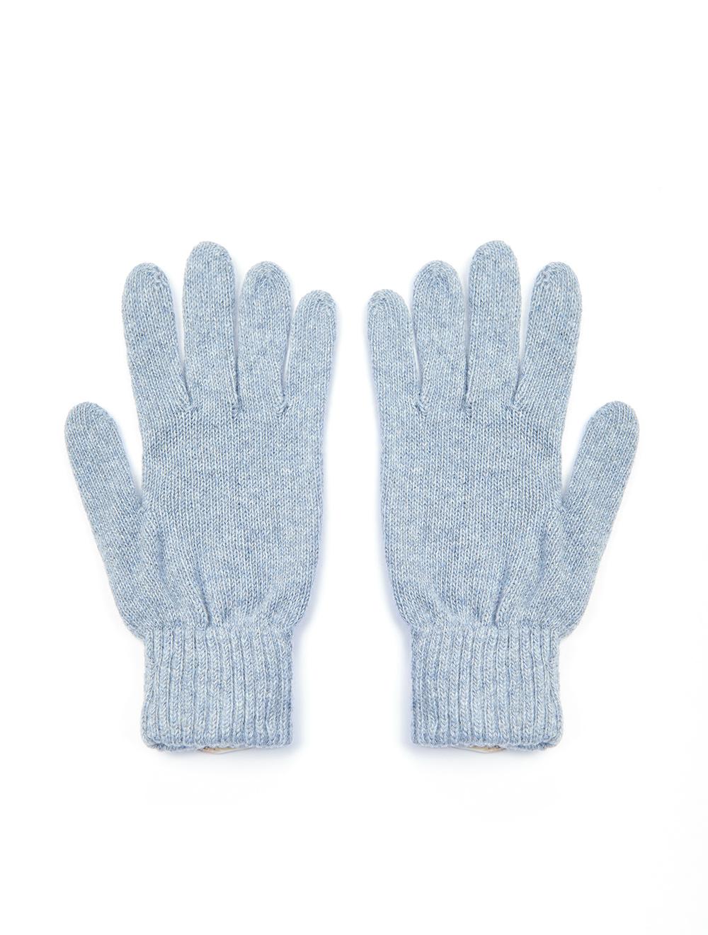 Save The Queen Guanti In Maglia Con Applicazione In Madreperla
