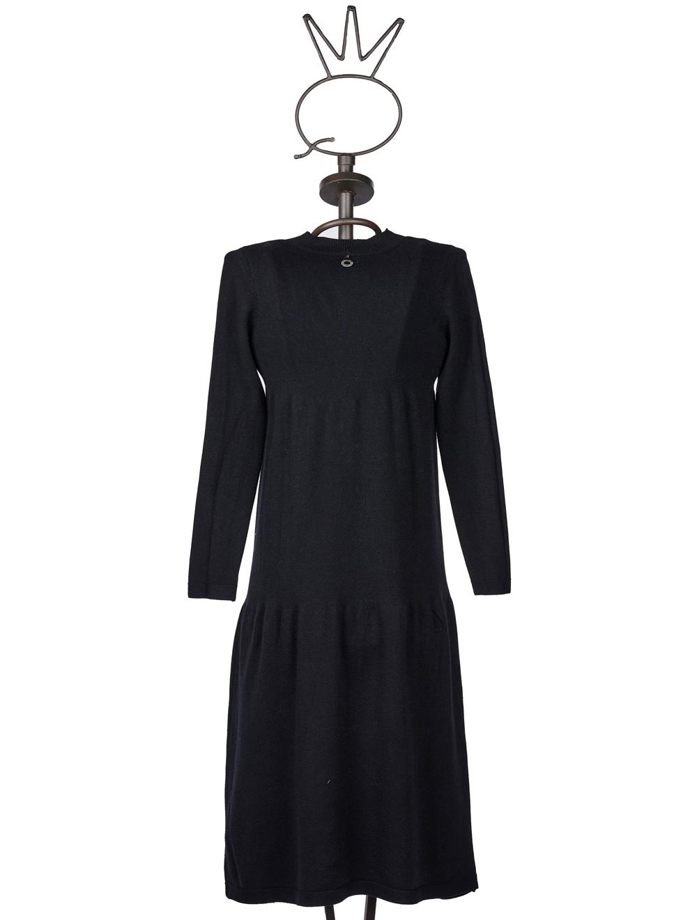 Save The Queen Abito In Tricot Nero