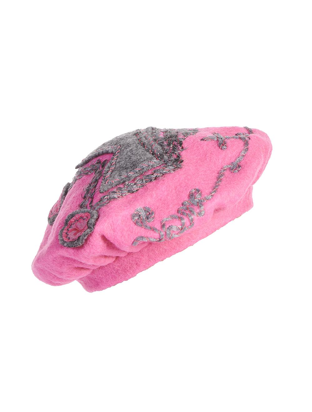 Save The Queen Basco in lana con ricamo