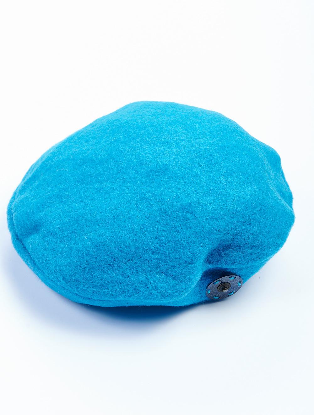 Save The Queen Basco in lana cotta turchese