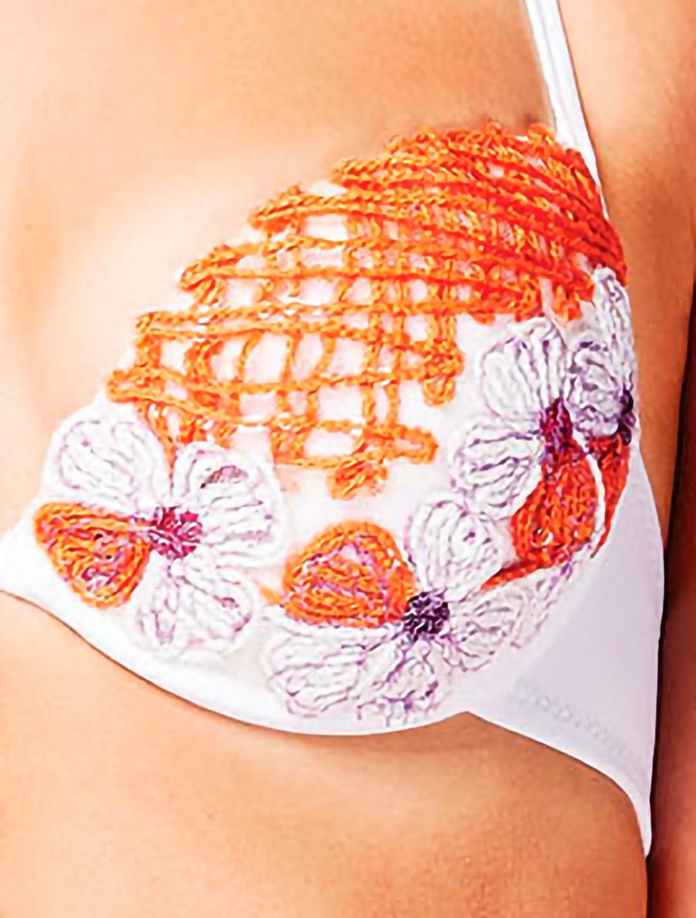 Save The Queen Bikini Push Up Con Ricami - Coppa B