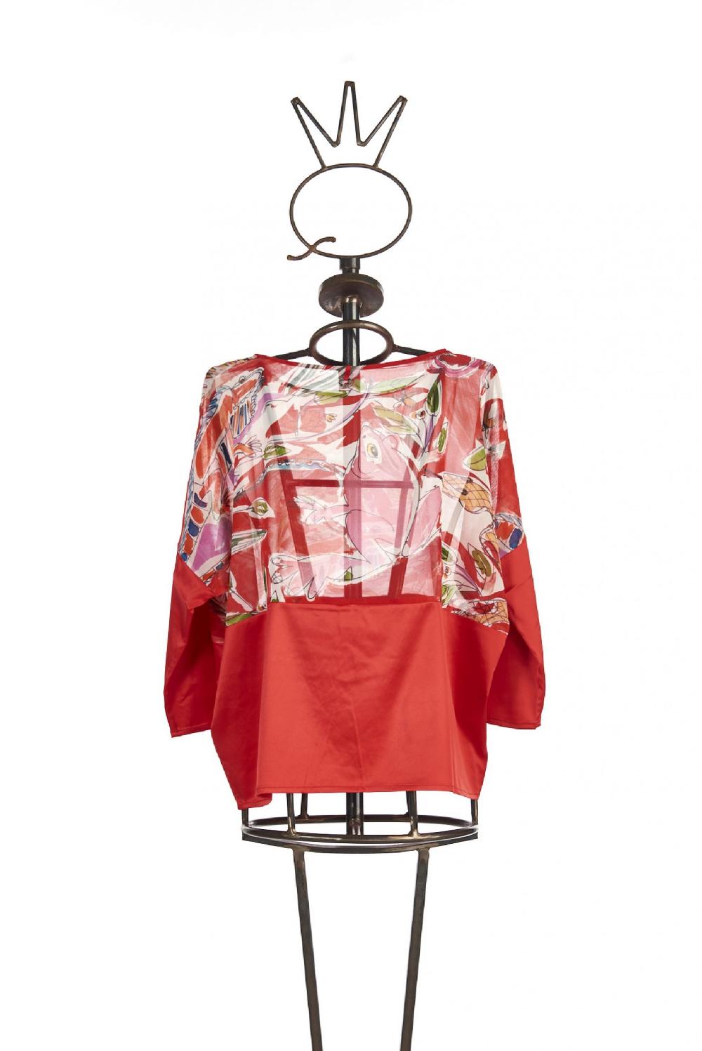 Save The Queen Blusa Con Stampa