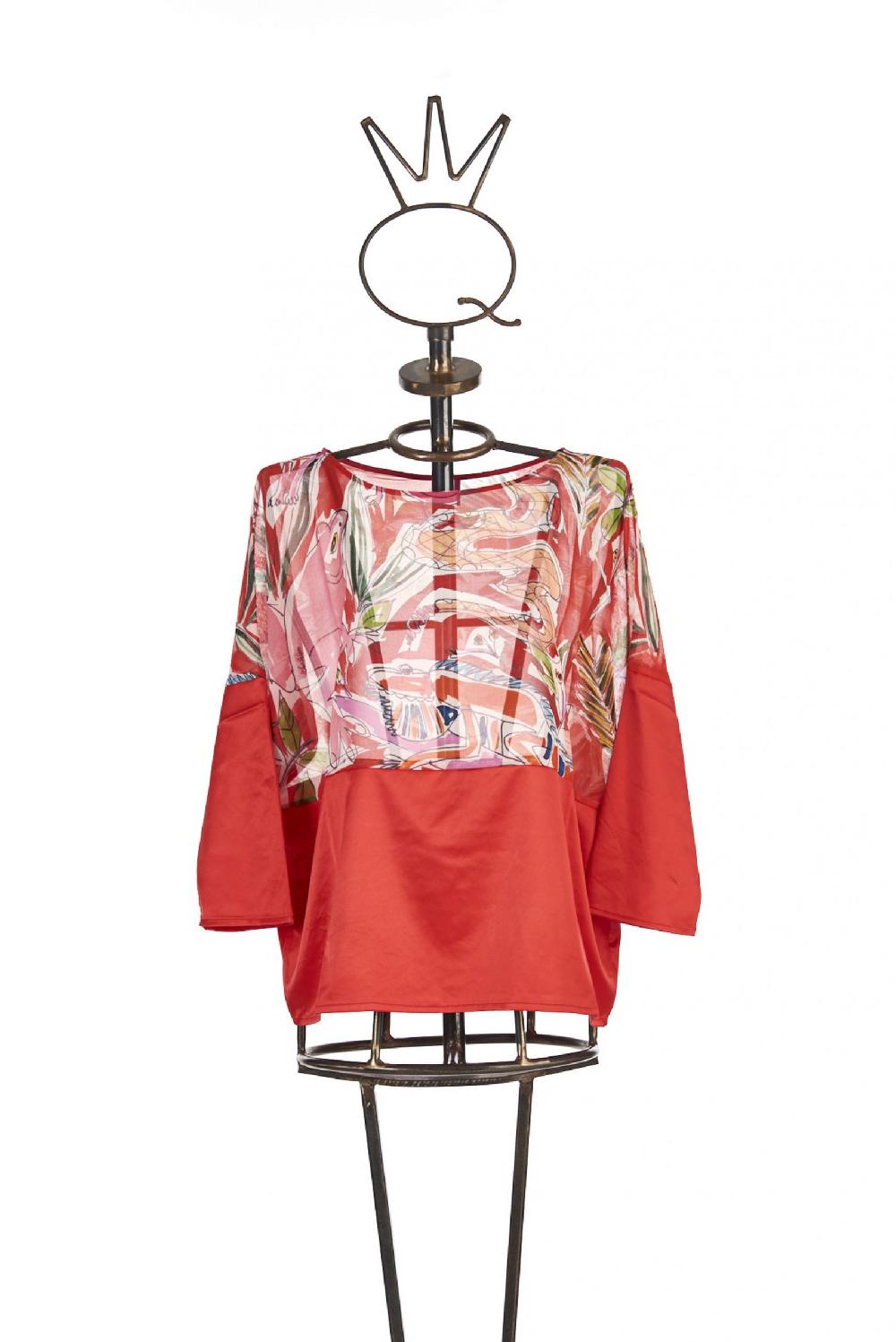 Save The Queen Blusa con stampa