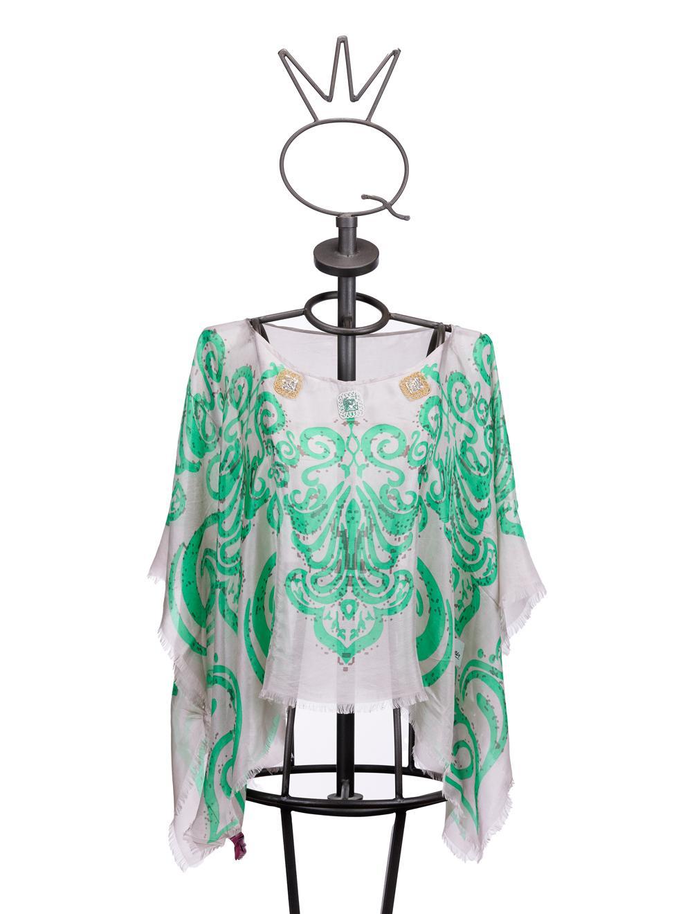 Save The Queen Blusa In Seta