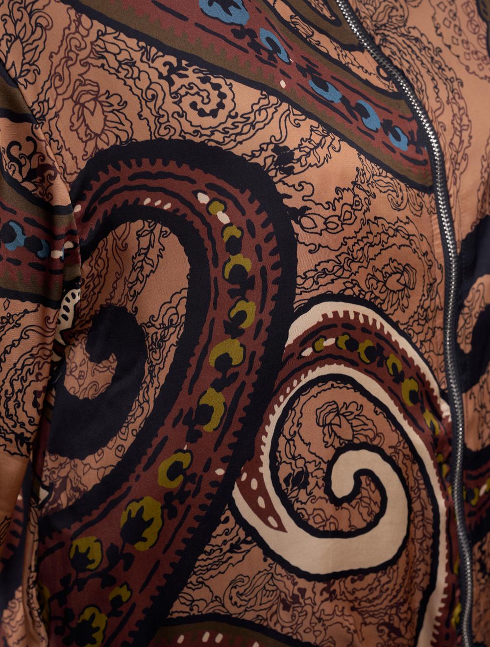 Save The Queen Bomber In Tessuto Stampato