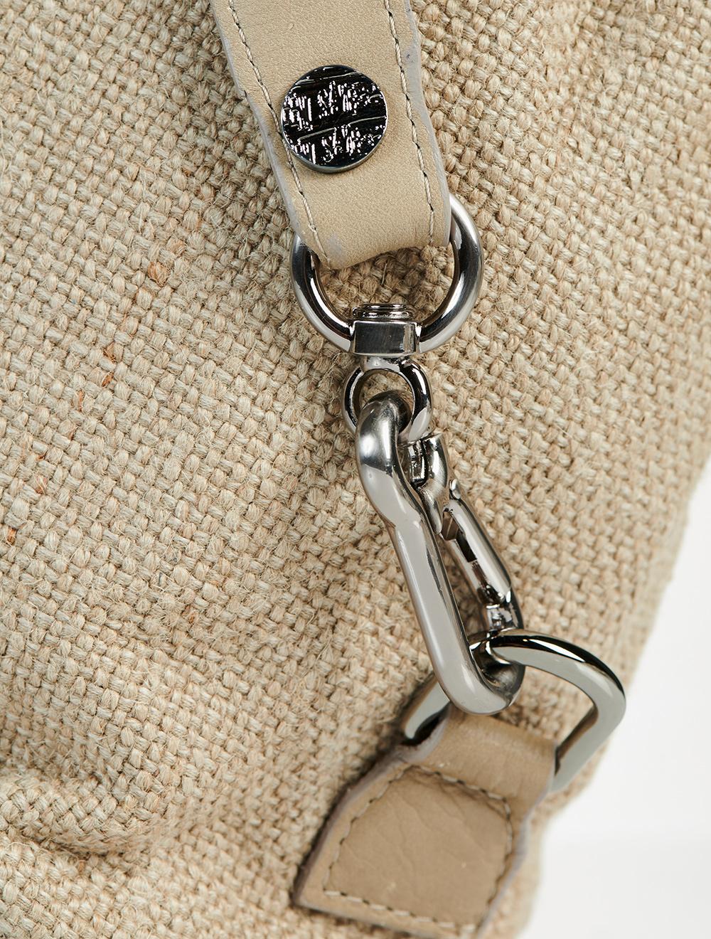 Save The Queen Borsa Beige In Cotone