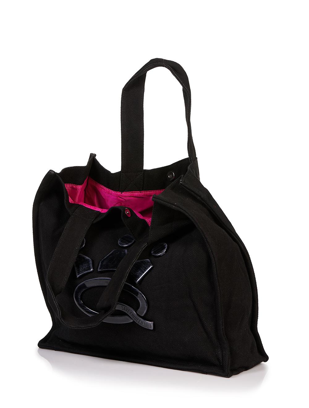 Save The Queen Borsa In Canvas