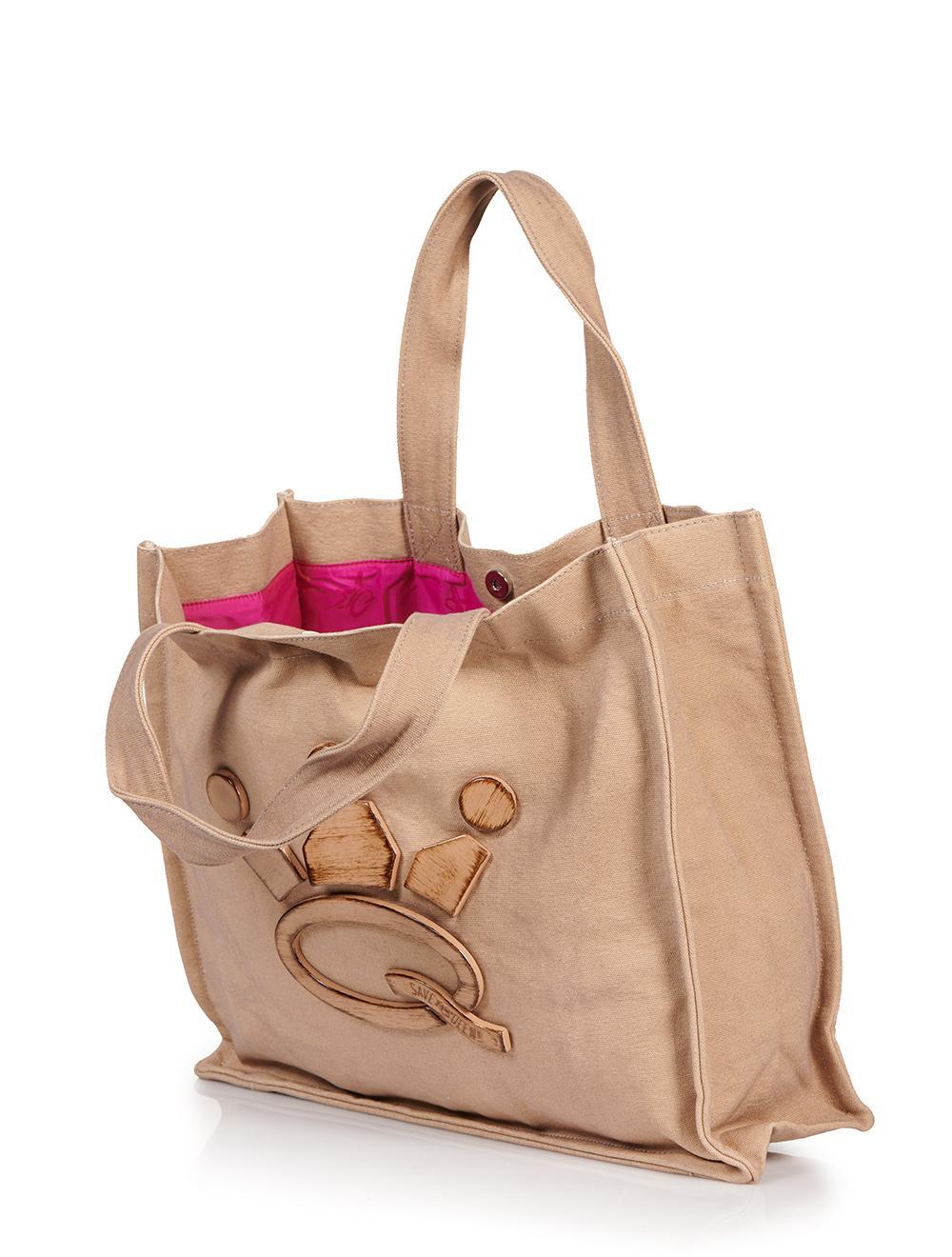 Save The Queen Borsa In Canvas