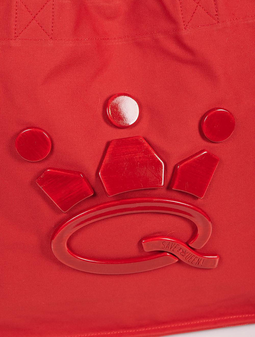 Save The Queen Borsa In Canvas