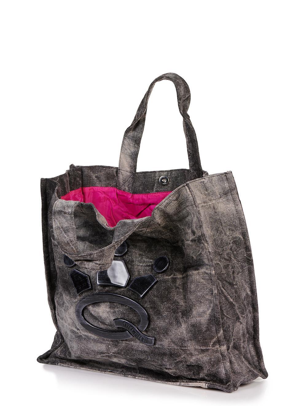 Save The Queen Borsa In Canvas