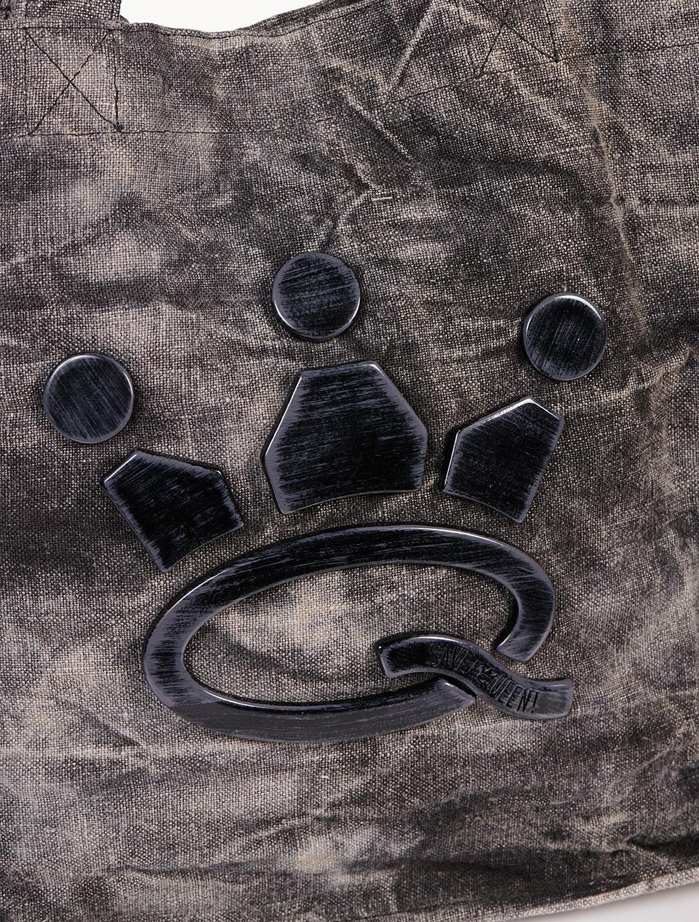 Save The Queen Borsa In Canvas